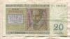 20 франков. Бельгия 1956г