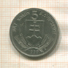 5 крон. Словакия 1939г