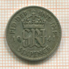 6 пенсов. Великобритания 1941г