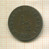 1/2 крейцера. Саксен-Майнинген 1831г