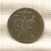 1/2 дуита. Нидерландская Индия 1754 ?г