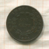 1 цент. Ост-Индская Компания 1845г