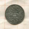 1 крейцер. Австрия (деформация) 1751г