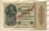 1000000000 марок. Германия 1923г