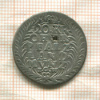 20 крейцеров. Пфальц-Нойбург (дефект заготовки) 1725г