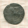 Грот (4 пенса). Англия. Генрих VIII 1544-1547 гг. (деформация)