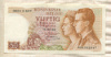 50 франков. Бельгия 1966г