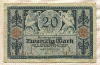 20 марок. Германия 1915г