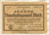 100000 марок. Германия 1923г
