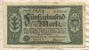 50000 марок. Германия 1923г