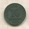 10 пфеннигов. Германия 1917г