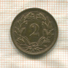 2 раппена. Швейцария 1879г
