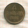 4 дубля. Гернси 1920г