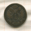 1 крейцер. Австрия 1800г