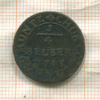 1/4 штубера. Кельн 1743г
