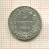 3 крейцера. Вюртемберг 1852г