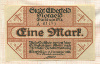 1 марка. Германия 1918г