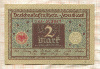 2 марки. Германия 1920г