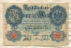 20 марок. Германия 1914г