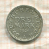 3 марки. Германия 1924г
