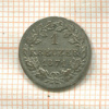 1 крейцер. Бавария 1871г
