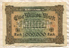 1000000 марок. Германия 1923г