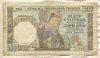 500 динаров. Сербия 1941г