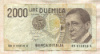 2000 лир. Италия 1990г