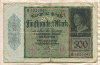 500 марок. Германия 1922г