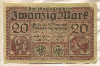 20 марок. Германия 1918г