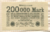 200000 марок. Германия 1923г