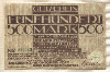 500 марок. Германия 1922г
