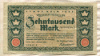 10000 марок. Германия 1923г