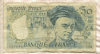 50 франков. Франция 1991г