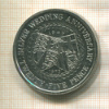 25 пенсов. Остров Мэн 1972г