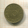 10 франков. Саарланд 1954г