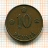 10 пенни. Финляндия 1923г