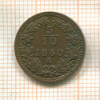 5/10 крейцера. Австрия 1860г