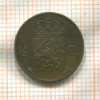 1/2 цента. Нидерланды 1821г