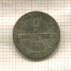 1/2 гроша. Ганновер 1858г