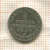 1/2 гроша. Пруссия 1856г