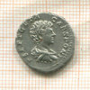 Денарий. Римская империя. Гета цезарь 198-209 гг.