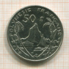 50 франков. Французская Полинезия 1985г