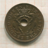 1 пенни. Родезия 1957г