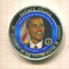 Монетовидный жетон. Барак Обама