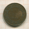 1 цент. Канада 1907г