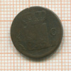 1/2 цента. Нидерланды 1821г