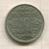 10 франков. Тунис