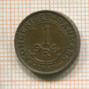 1 эре. Дания 1907г
