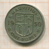 1 рупия. Мавритания 1950г